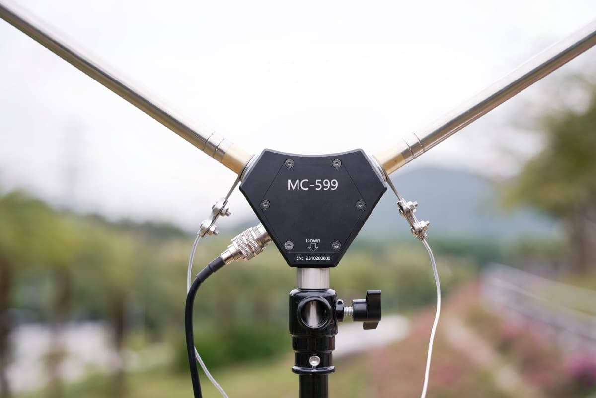 JNCRadio MC-599 antena dipolowa HF przenośna 7-50MHz - idealna do aktywacji SOTA POTA BOTA Field Day ogród działka wakacje