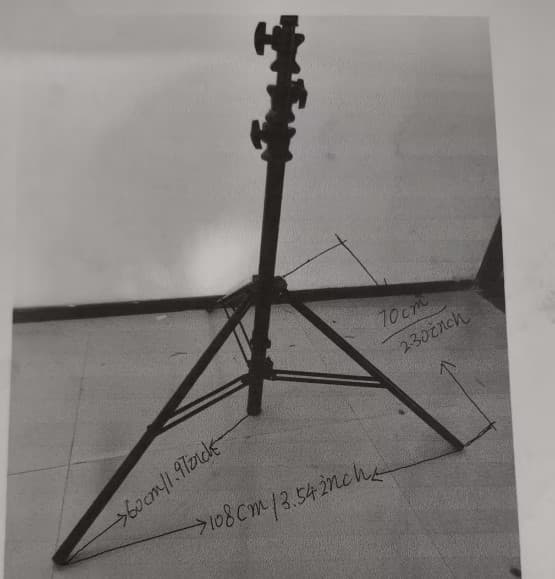 JNCRadio TP16 maszt antenowy 4,80m + statyw tripod (uchwyt do pracy plenerowej - np. do anten MC-599, JPC-7)