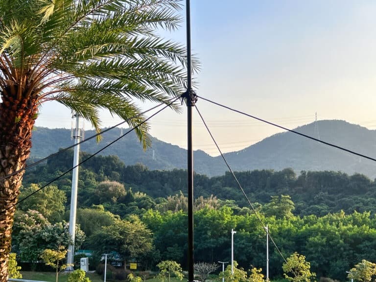 JNCRadio MC-599 antena dipolowa HF przenośna 7-50MHz - idealna do aktywacji SOTA POTA BOTA Field Day ogród działka wakacje