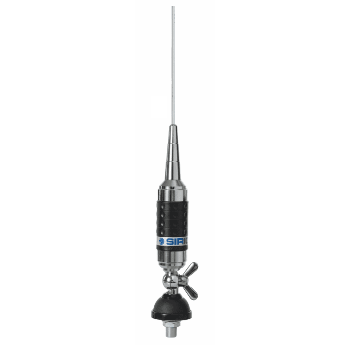 Sirio Super Carbonium 27 CHROME antena CB montażowa 140cm kabel 4m