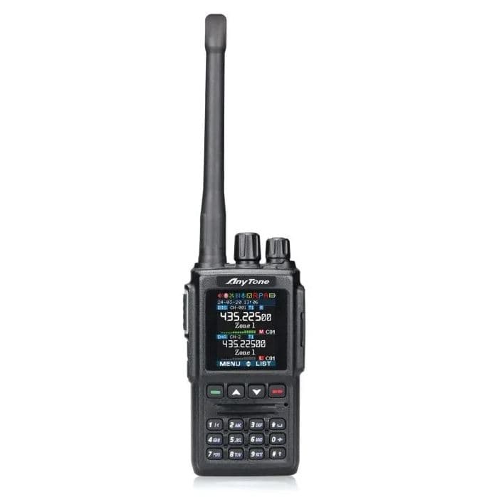 AnyTone AT-D168UV PRO ręczny radiotelefon cyfrowy/analogowy DMR wersja EXPORT VHF/UHF (136-174MHz, 400-480MHz) APRS GPS pełna polska instrukcja