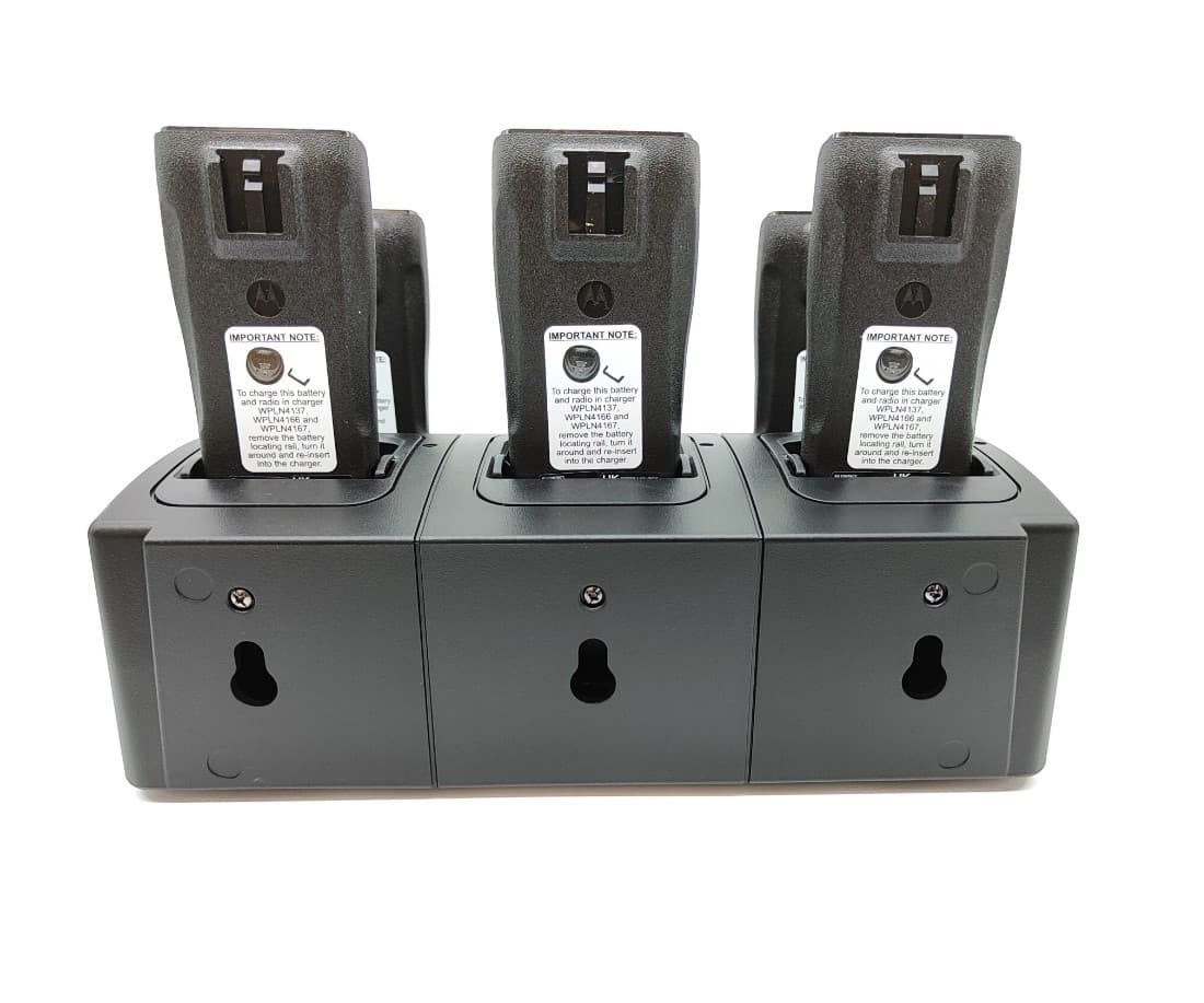 Jetfon Multi M-1400 ładowarka 6-stanowiskowa do radiostacji Motorola DP1400, CP040, CP-150, CP-200, EP-450, GP-3188, GP-3688 i PR-400