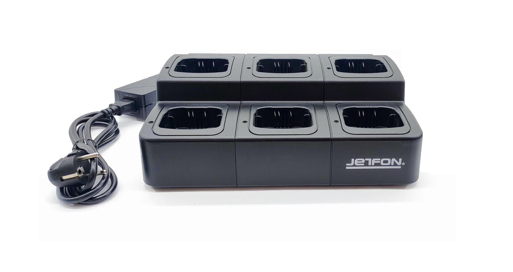 Jetfon Multi M-1400 ładowarka 6-stanowiskowa do radiostacji Motorola DP1400, CP040, CP-150, CP-200, EP-450, GP-3188, GP-3688 i PR-400