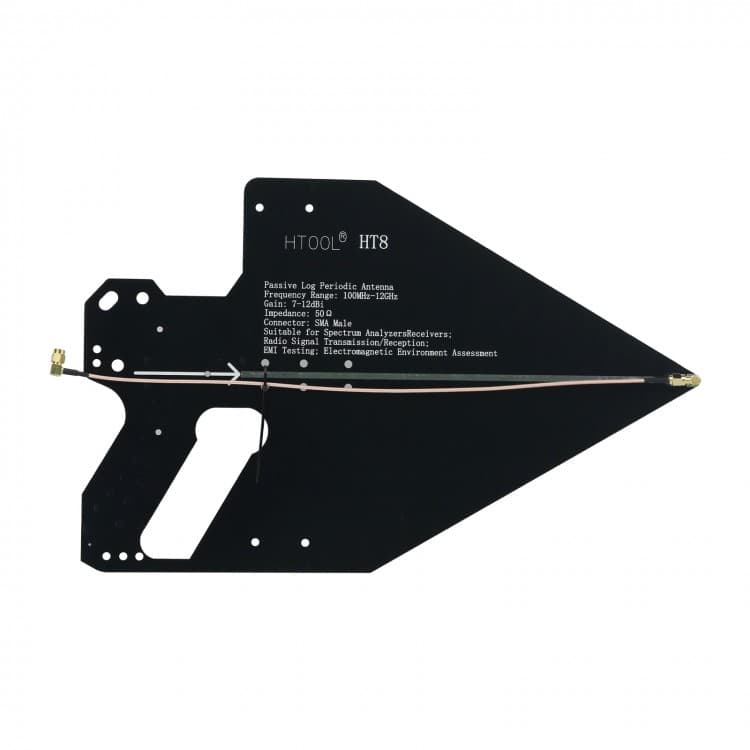 Radiora WB-12 Antena kierunkowa 0.1-12GHz (np. do analizator widma, EMC, odbiornik HackRF One, RTL-SDR, SDRPlay, Uniden, Icom, AOR, TinySA)