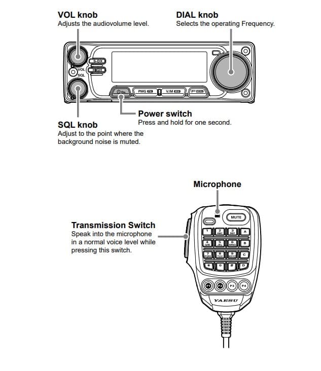 Yaesu FT-3185E ASP radiotelefon amatorski VHF duża moc 80W, 144MHz FM, ASP (DSP), Made in Japan