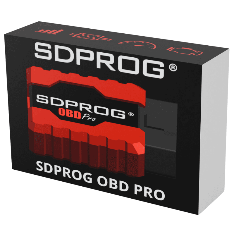 SDPROG OBD PRO interfejs diagnostyczny OBD2 100% kompatybilny z aplikacją SDPROG na iOS / Android