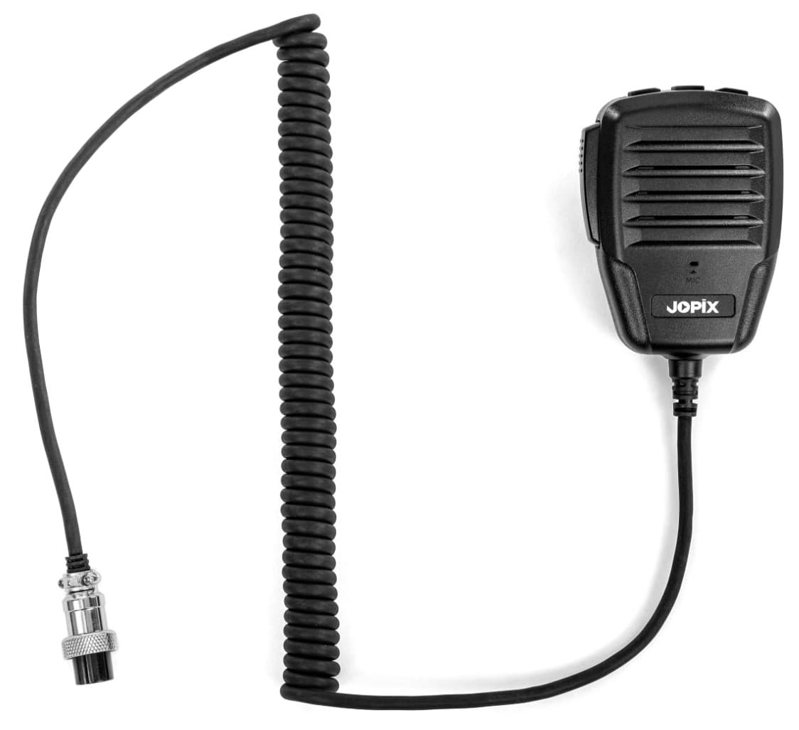 JOPIX 900 PRO solidne CB radio AM/FM, zasilanie 12/24V - do ciężarówki, busa, koparki, traktora itp.