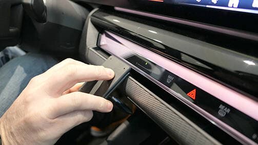 Brodit Proclip do BMW serii 5 G60 G61 G58 także BMW i5 eDrive (od 2024) estetyczny uchwyt samochodowy 856011 *SUPERJAKOŚĆ* 5 lat gwarancji