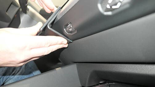 Brodit Proclip do BMW serii 5 G60 G61 G58 także BMW i5 eDrive (od 2024) estetyczny uchwyt samochodowy 856011 *SUPERJAKOŚĆ* 5 lat gwarancji