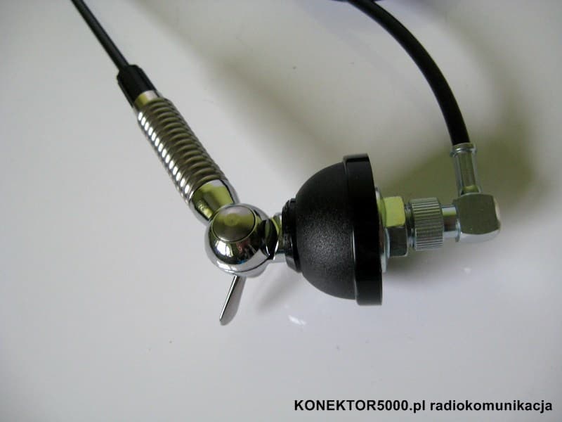 SIRIO T-27 Antena CB helikalna CLC montażowa 62cm kabel 4m (podobna do Sirio T-3 27)