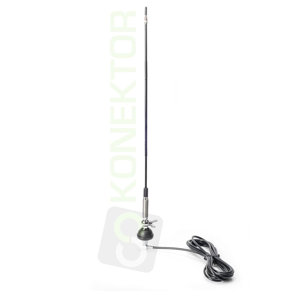 SIRIO T-27 Antena CB helikalna CLC montażowa 62cm kabel 4m (podobna do Sirio T-3 27)