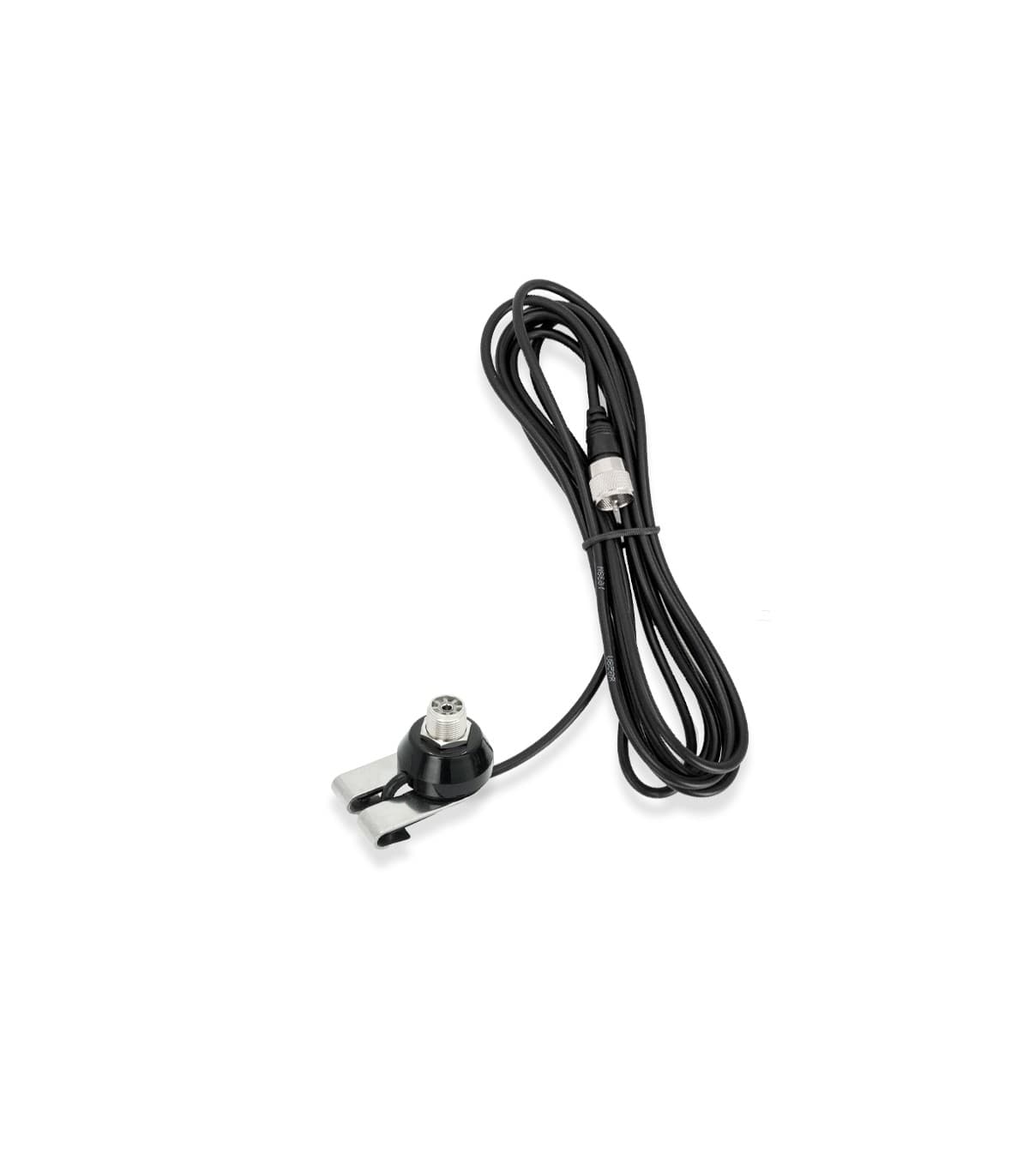 Komunica RB-PLUS uchwyt krawędziowy główka PL, kabel ok. 5m, wtyk UC-1 do radia , osłona gniazda - mocowanie do anten CB KF VHF UHF (podobny do President LS-11)
