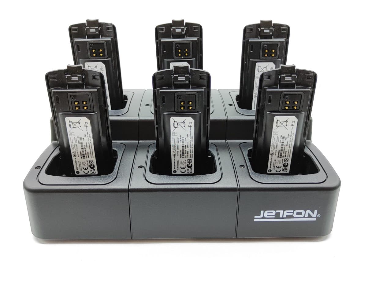 Jetfon Multi M-420 ładowarka 6-stanowiskowa do radiostacji Motorola XT-420, XT-460, XT-220 i XT-225