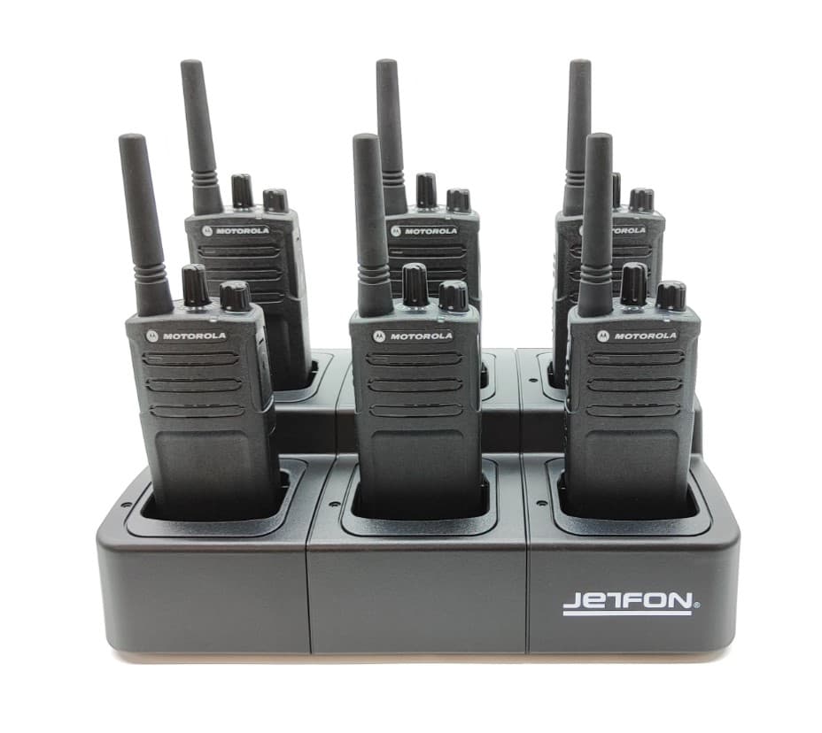 Jetfon Multi M-420 ładowarka 6-stanowiskowa do radiostacji Motorola XT-420, XT-460, XT-220 i XT-225