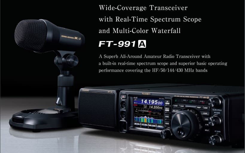 YAESU FT-991A EXPORT radiotelefon amatorski HF/VHF/UHF + ROZSZERZONA GWARANCJA 5 LAT
