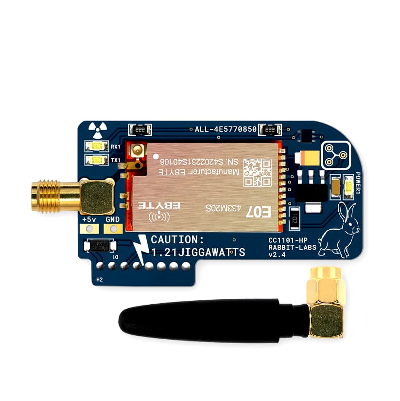 Flux Capacitor wzmacniacz sygnału 433MHz do Flipper Zero (do zwiększenia zasięgu urządzenia)