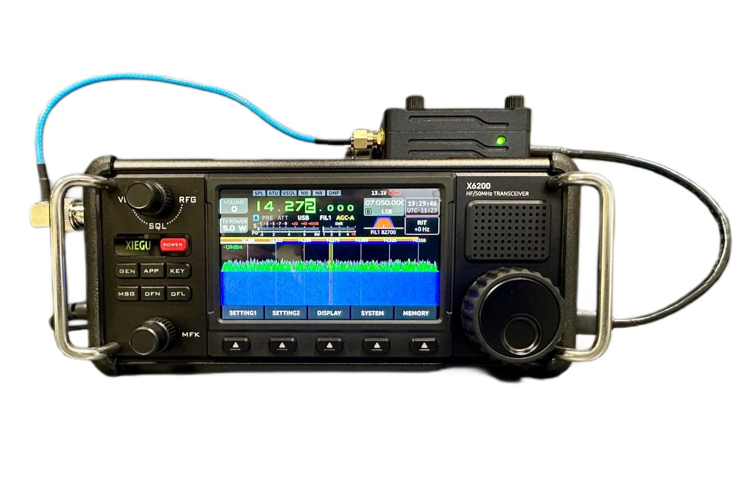 XIEGU WR12 dodatkowy moduł odbiorczy 54-1000Mhz do Xiegu X6200 (Xiegu WR-12 odbiornik VHF UHF moduł rozszerzenia RX)