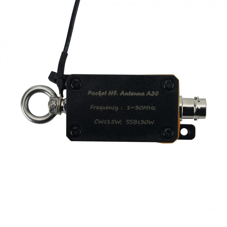 HF Pocket A30 mikro antena wielopasmowa QRP 160-10m 1–30 MHz 30W END FED - SOTA POTA Field Day działka wakacje