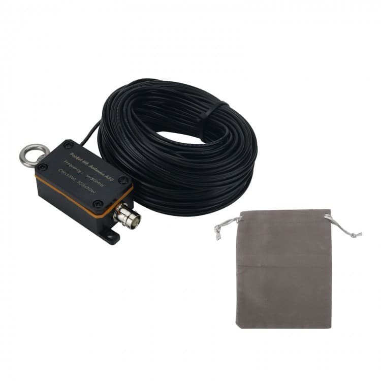 HF Pocket A30 mikro antena wielopasmowa QRP 160-10m 1–30 MHz 30W END FED - SOTA POTA Field Day działka wakacje