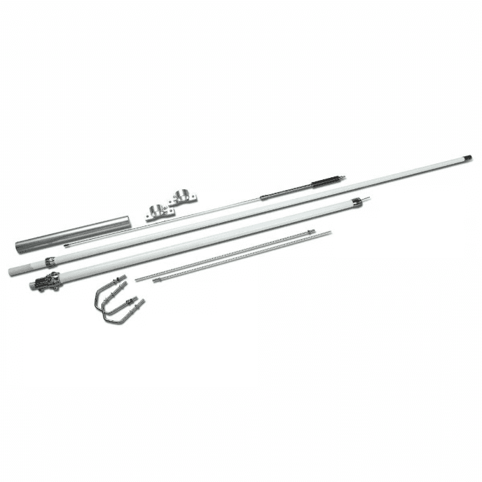 Moonraker SQBM1000P antena bazowa tri-band 50/144/430MHz długość 250cm, fiberglass, złącze PL, - antena na pasma 6m/2m/70cm np. do Wouxun KG-UV980R