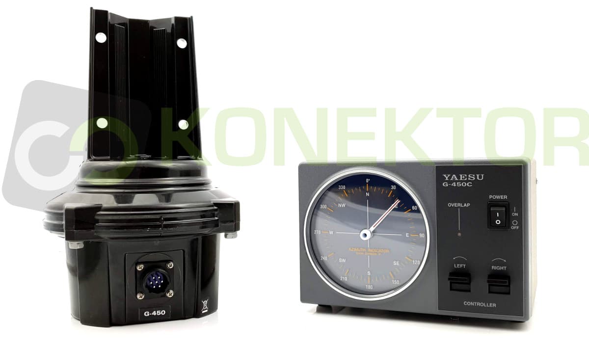 Zestaw YAESU G-450C rotor antenowy + zmontowane okablowanie GlobalFlex długość 30m 