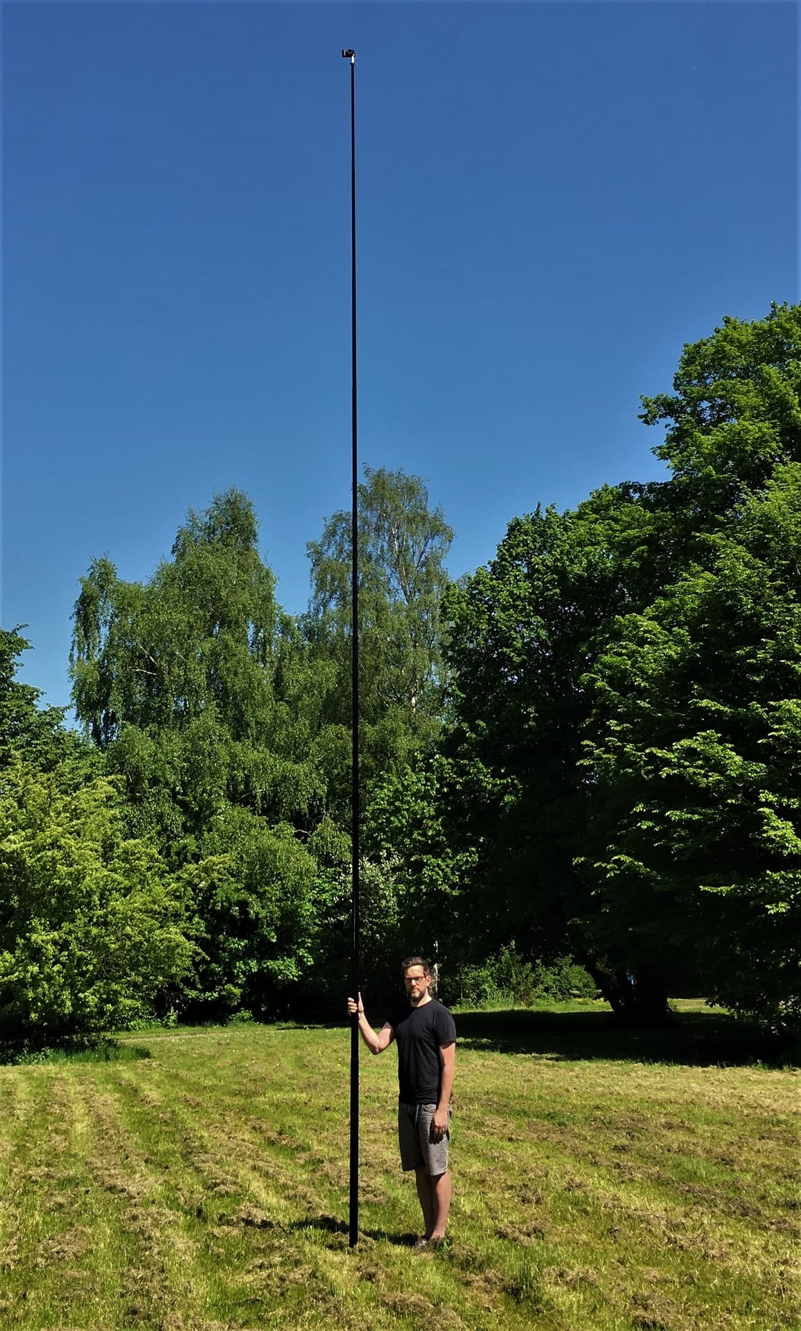 Uchwyt / adapter do montażu kamery na maszcie Spiderbeam (kompatybilny z masztami w rozmiarze 7m, 10m, 12m oraz 18m)