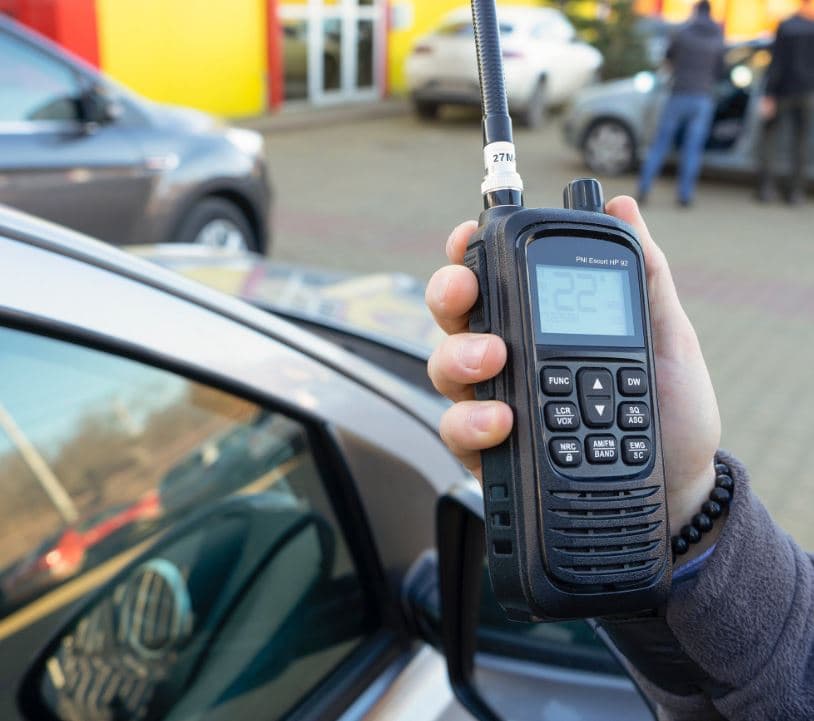 PNI Escort HP 92 NRC CB radio ręczne / przenośne (ręczniak CB) + adapter samochodowy 12/24V (PNI HP-92)