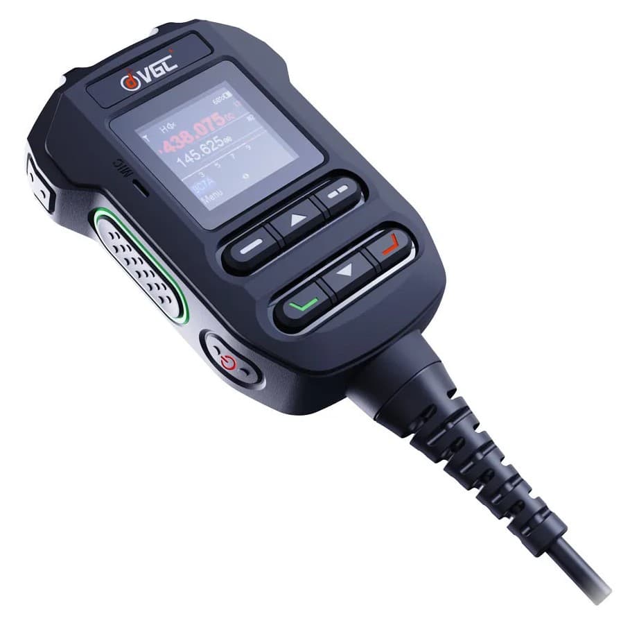 VGC Vero VR-N7600 APRS nowoczesny mobilny radiotelefon VHF/UHF 50 W z rozszerzonym zakresem RX, GPS, Bluetooth i sterowaniem przez smartfon Android/Apple