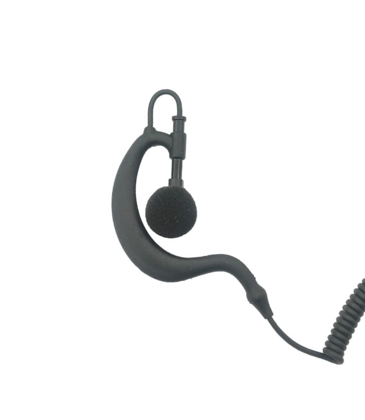 Jetfon BR-1703 EC mikrofonosłuchawka z zausznikiem 2-pin Motorola DP1400 CP040 XT420 / Yaesu np. FT-4X, FT-65 / HYT (mikrofon słuchawka, zestaw słuchawkowy)