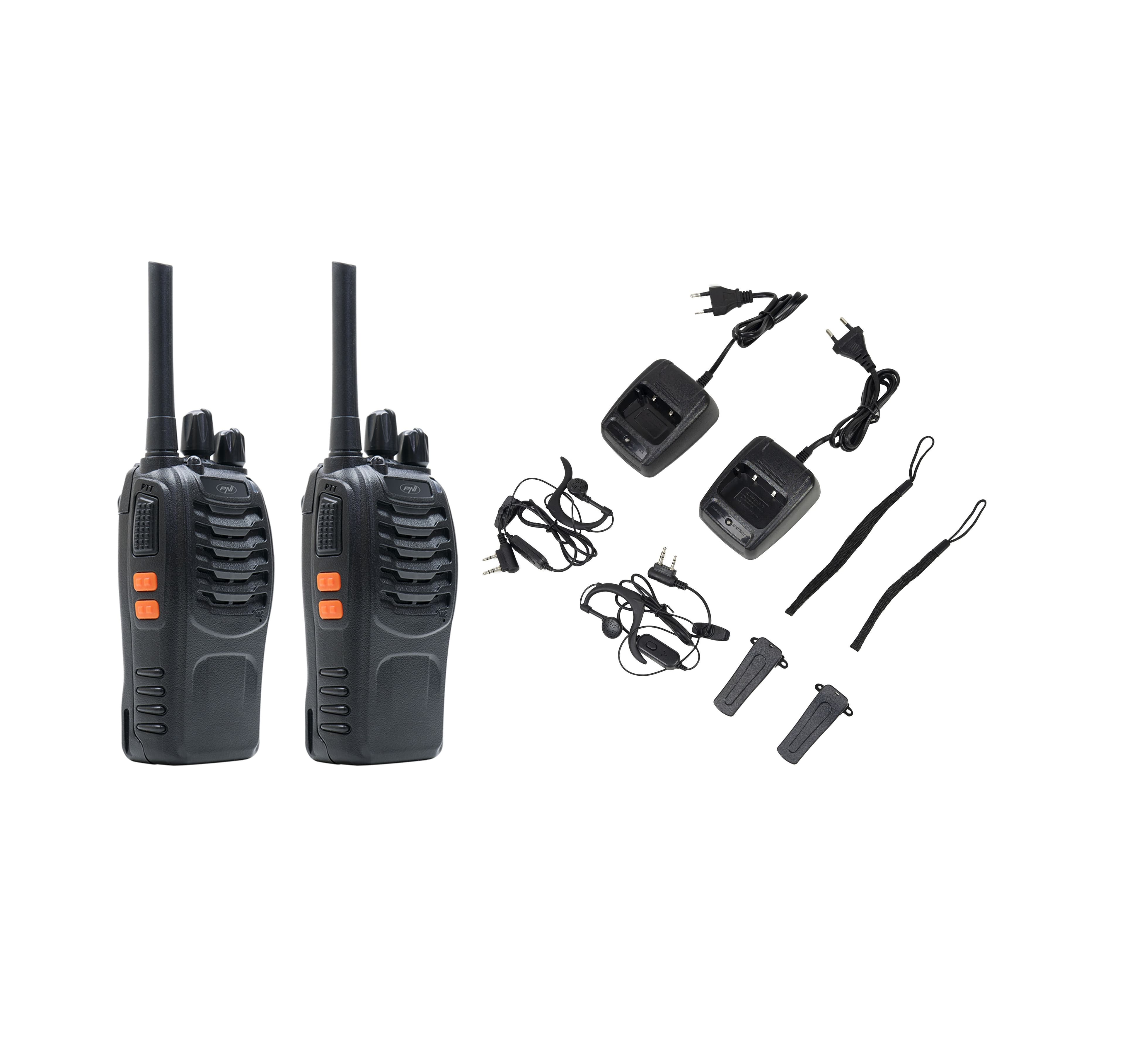 PNI PMR R40 Pro Twin Pack krótkofalówki PMR bez zezwoleń [zestaw 2szt.]  - walkie talkie, PMR 446