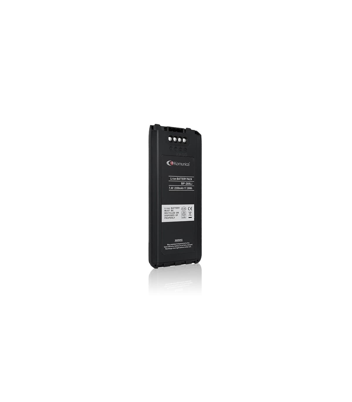 Komunica BP-288 Li akumulator 2350mAh do Icom IC-A25 CE/NE (lotnicze Icom IC-A25NE, IC-A25CE) - zamiennik Icom BP-288