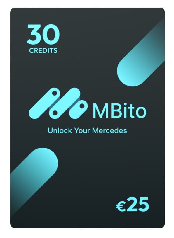 MBito OBD2 dla Mercedes + 30 kredytów - interfejs diagnostyczny OBD-II bluetooth Android/iPhone - zestaw do diagnostyki i kodowania