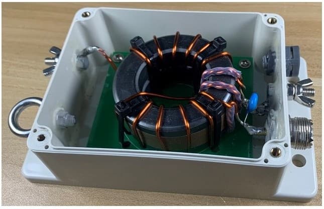 CG Antenna BL-49 v2 balun UNUN 49:1 zakres 1.8-30MHz / 1000W (PEP) transformator antenowy do anten typu END-FED