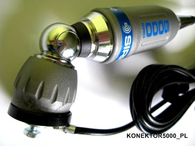 SIRIO TURBO 5000 wersja z kablem 4m  Antena CB  montażowa 196cm (szybkie pochylanie)