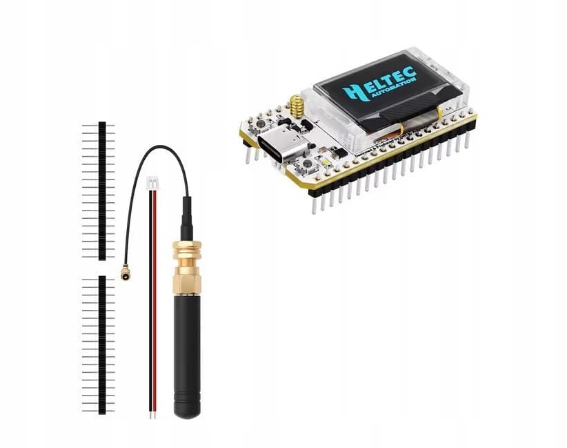 Moduł Heltec WiFi BLE LoRa 32 V3 ESP32-S3 SX1262 OLED - do sieci Meshcore Meshtastic LoRaWAN 868MHz