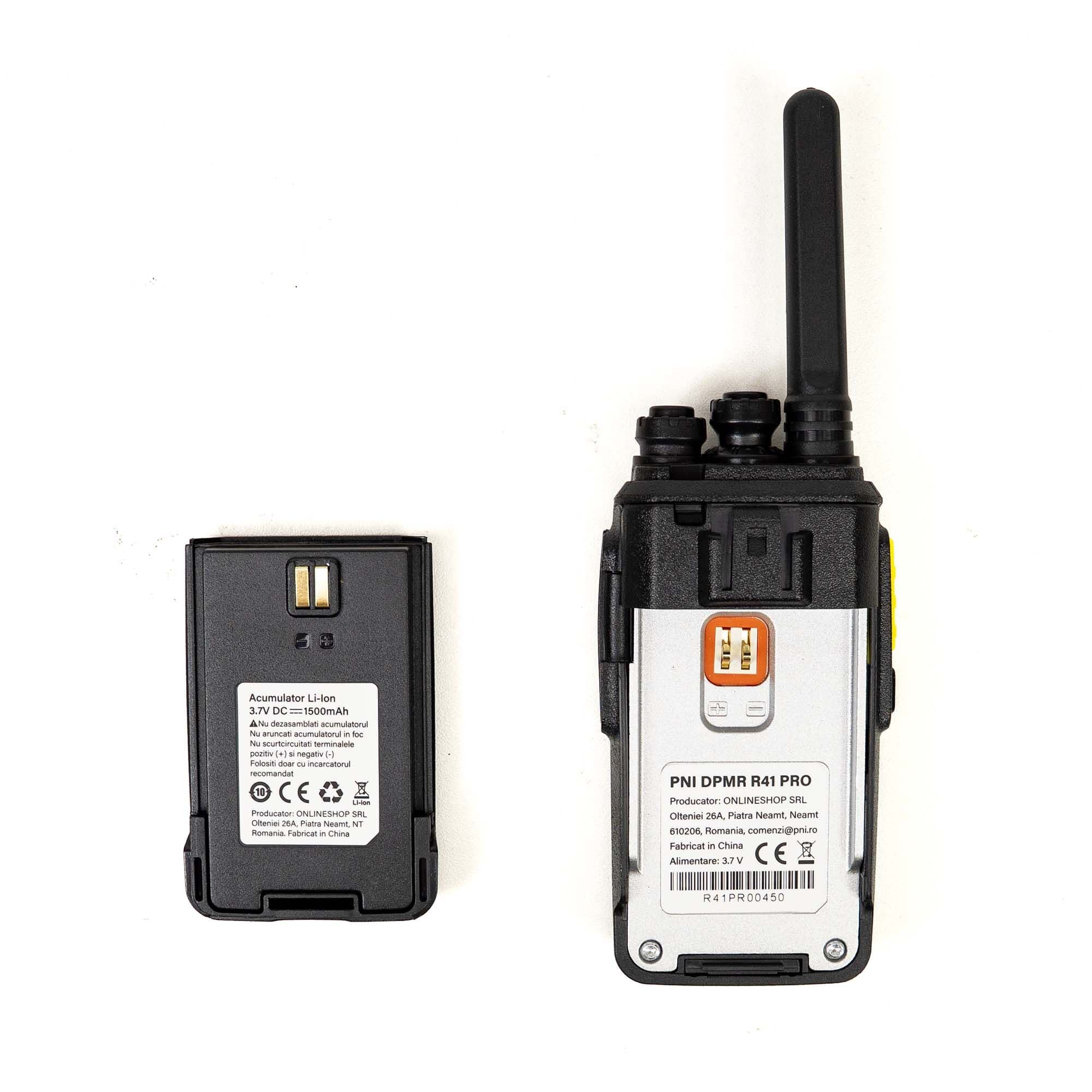 PNI DPMR R41 PRO krótkofalówka dPMR / PMR bez zezwoleń - walkie talkie, dPMR 446, PMR 446