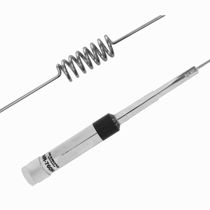 Diamond NR 760 H antena dual band VHF/UHF z cewką powietrzną pasma 2m/70cm 100% ORYGINAŁ długość 80cm - krótsza wersja NR-770H