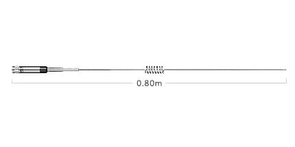 Diamond NR 760 H antena dual band VHF/UHF z cewką powietrzną pasma 2m/70cm 100% ORYGINAŁ długość 80cm - krótsza wersja NR-770H