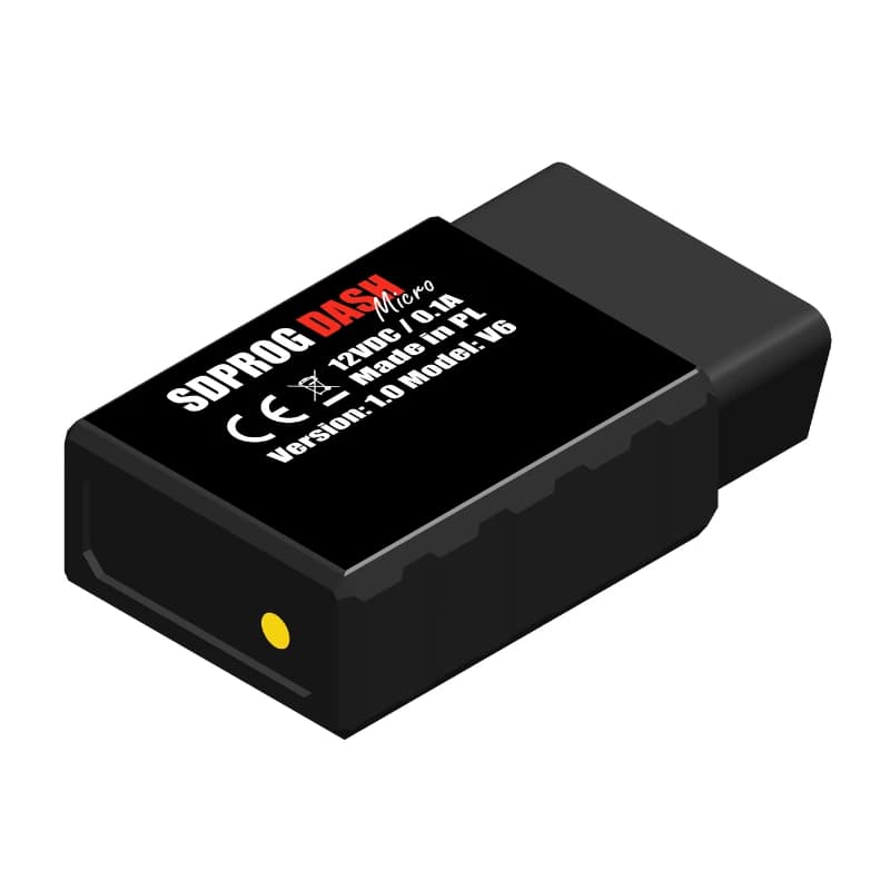 SDPROG DASH Micro V6 kompaktowy monitor filtra DPF FAP GPF do Audi, Seat, Skoda, Volkswagen