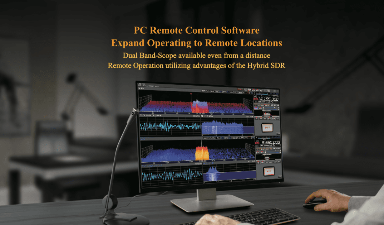YAESU SCU-LAN10 zdalne sterowanie radiem przez LAN i Internet - do FT-710, FTDX10, FTDX101MP i FTDX101D