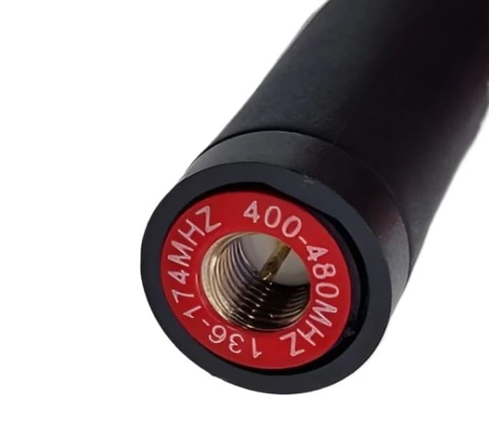 Midland R01940 antena ręczna przenośna VHF UHF (136-174MHz/400-480MHz) długość 17cm, złącze SMA-M do CT-890, CT-990-EB, CT-710, CT-510, Wouxun itp.
