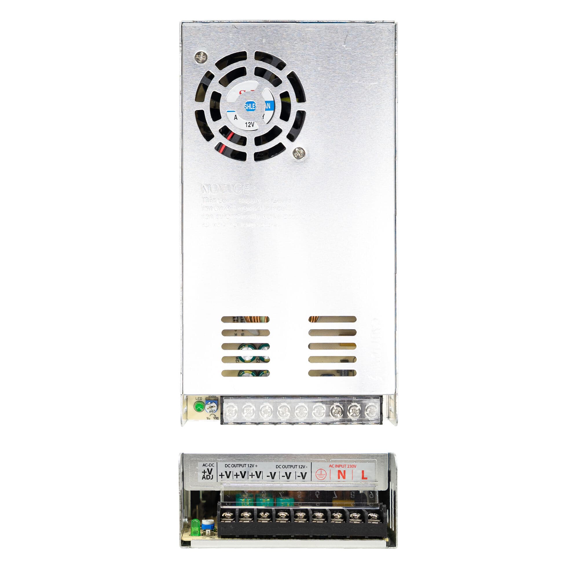 PNI ST30A zasilacz impulsowy stabilizowany 12V 30A 360W do monitoringu CCTV, LED, alarmu, automatyki, kamer IP, rejestratorów DVR