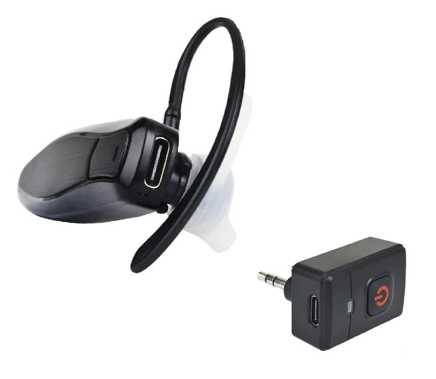 BT-K2 mikrofonosłuchawka bluetooth do krótkofalówek 2-pin K np. Baofeng, Wouxun, TYT, AnyTone, Quansheng itp. zestaw słuchawkowy