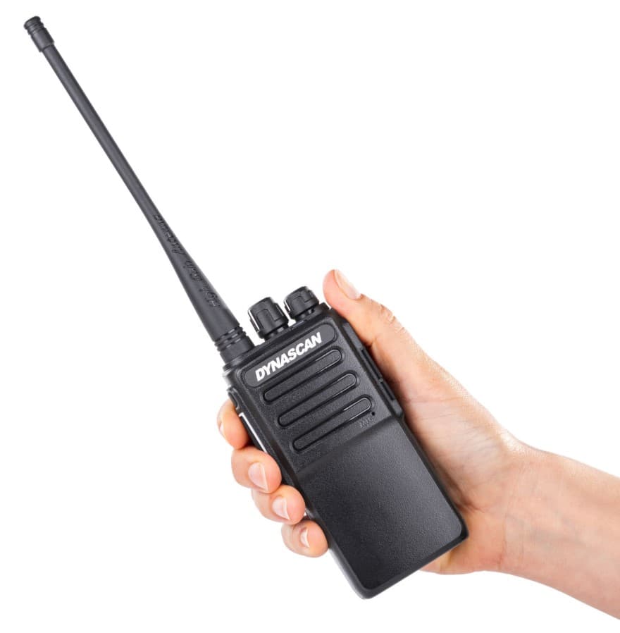 Dynascan 240BT radiotelefon profesjonalny duża moc 10W, UHF 400-480MHz, bluetooth, IPX5 - krótkofalówka do zadań specjalnych