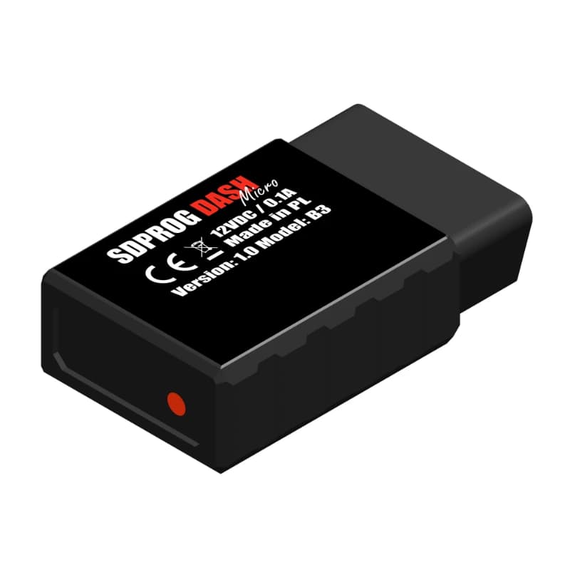 SDPROG DASH Micro B3 kompaktowy monitor filtra DPF FAP GPF do MINI 1.6D, 2.0D