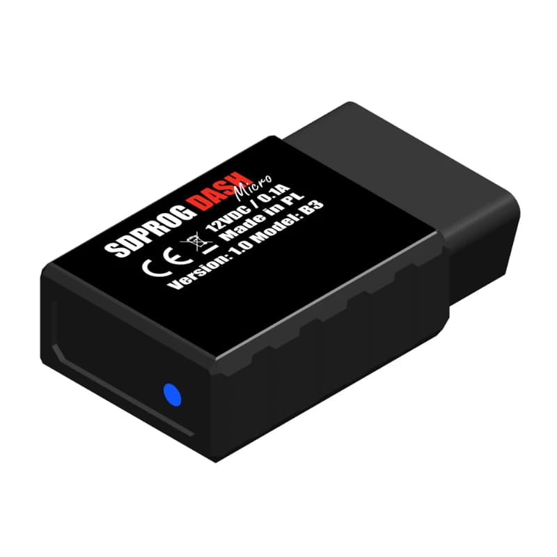 SDPROG DASH Micro B3 kompaktowy monitor filtra DPF FAP GPF do MINI 1.6D, 2.0D