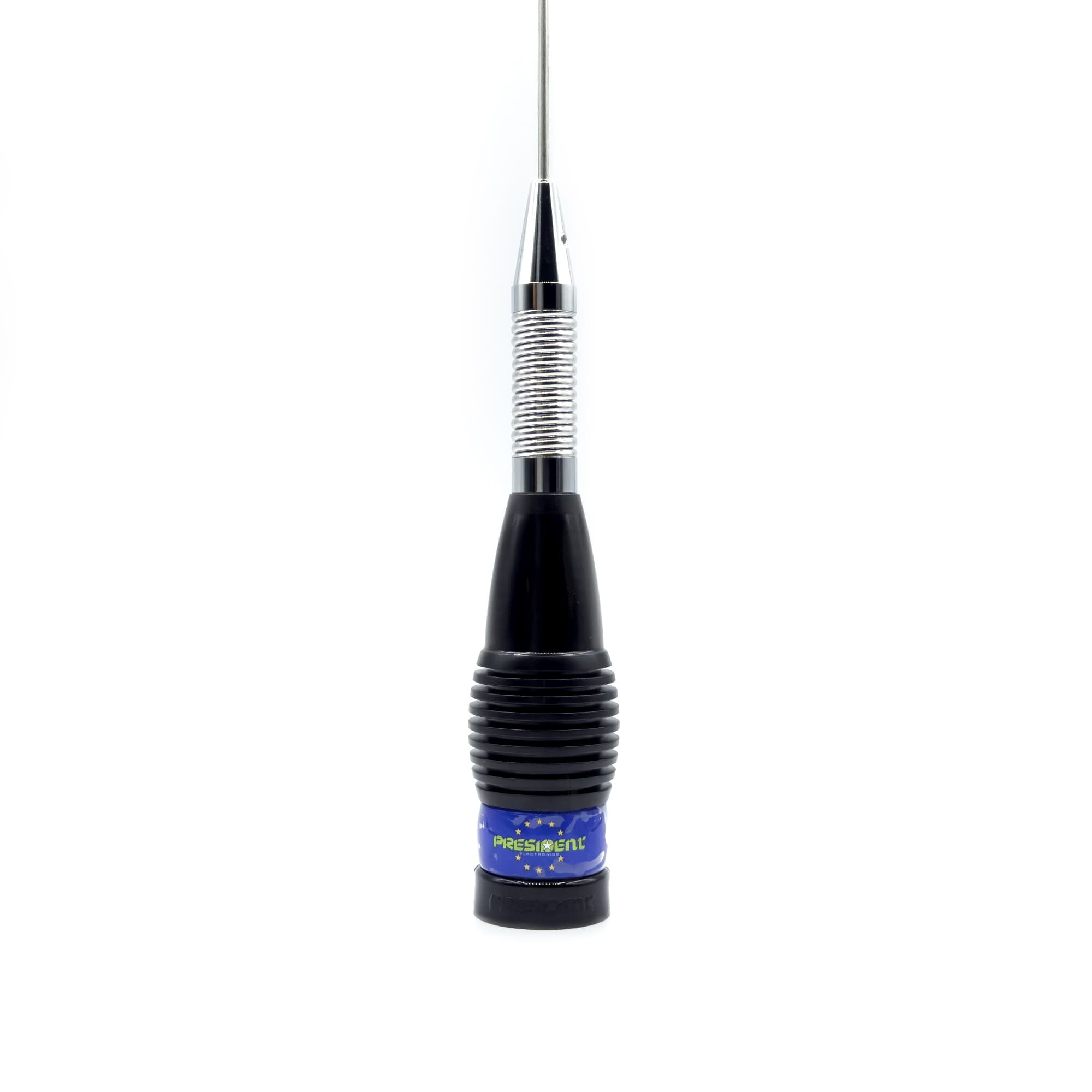 President Alaska S Antena CB montażowa 150cm, sprężyna amortyzująca, kabel 4m, głowica PL, wtyk UC-1 do radia