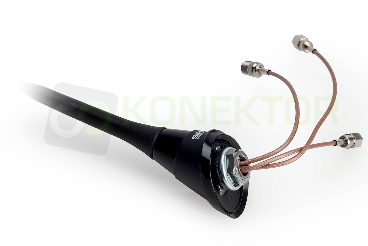 SIRIO TRIFLEX antena 3-zakresowa CB, FM, GSM - dyskretny wygląd jak antena FM!