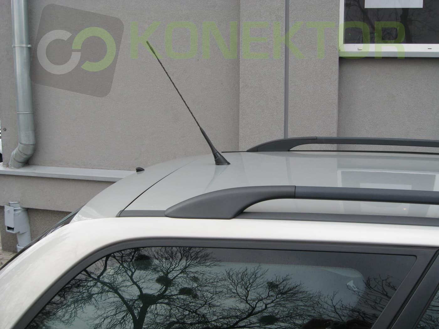 SIRIO TRIFLEX antena 3-zakresowa CB, FM, GSM - dyskretny wygląd jak antena FM!