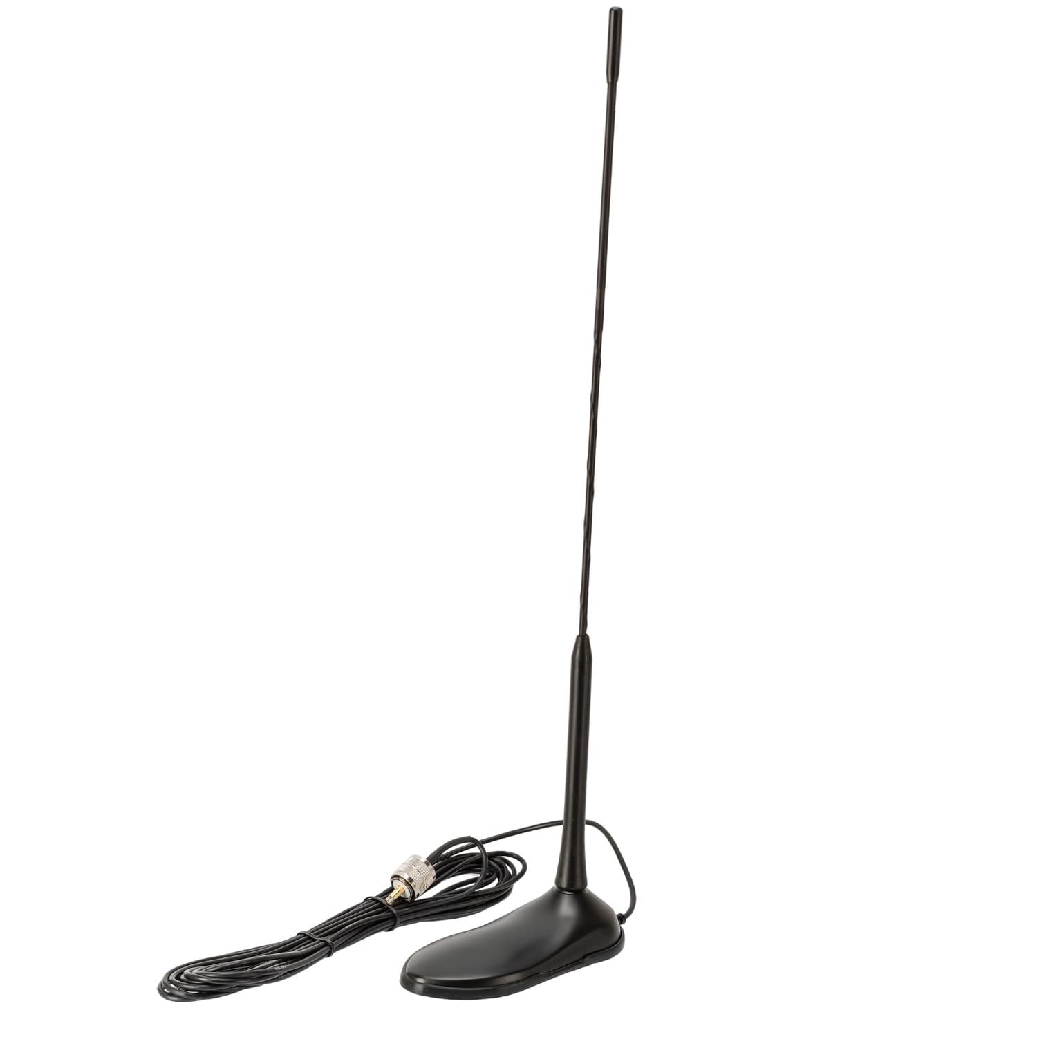 TEAM TORNADO MAG dł. 45cm Dyskretna antena VHF/UHF na podstawie magnetycznej (144/430MHz)